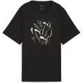 Puma Graphic Relaxed Leaf Tee Women, Clothing, Black, L