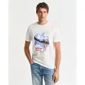 Gant Winter Sports Graphic Kortarmet T-skjorte