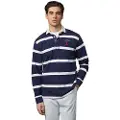 Hackett Heritage Nbr Rugby Langermet Poloskjorte
