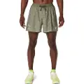 Asics for man. 2011D392 Short Fujitraill Print 5In green (S), Sport, Running, Multisport, Polyester