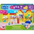 Pipsa Possu Familiens store hus-lekesett med figurer av Peppa Gris