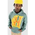 HUF Heat Wave Hettegenser grønn