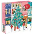 Galison Christmas Carolers Square Boxed 1000 Piece Puzzle