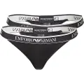 Emporio Armani Iconic Logoband Tanga 2 Enheter