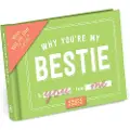 Knock Knock Why You're My Bestie Book Fill in the Love Fill-in-the-Blank Book & Gift Journal
