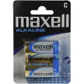 Maxell Batterier LR-14, C Alkaliske 2-pakk
