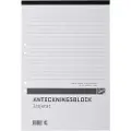 Other Notatbok A4 linjert, perforert og hullet, 5 stk