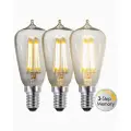 Star Trading Led-pære Mini Edison E14 3-trinns dimbar