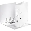 Leitz WOW 180° - Hevarmbuefil - bokryggbredde: 80 mm - for A4 (210 x 297 mm) - kapasitet: 600 ark - perlehvit