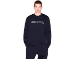 Armani Exchange for man. XM000982AF10818UB101 Basic sweatshirt navy (XS), Casual, Cotton, Long sleeve