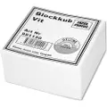 Esselte Blokkube 100x100x35 mm hvit