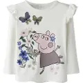 Name It Mini Peppa Gris Langermet Topp