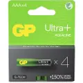 GP Ultra Plus Alkaline AAA-batteri 24AUP/LR03 4-pack