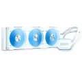 Phanteks Glacier One 420D30 DRGB AIO Liquid CPU Cooler, X2 Cap, White