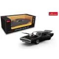 Rastar Die cast 1:36 1970 Dodge Charger R/T with Engine Version Black