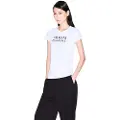 Armani Exchange for woman. XW001357AF10356U0002 Logo T-shirt white (S), Casual, Cotton, Short sleeve