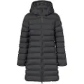 Ecoalf for woman. MCWGAJKCRONU0987W25-319 Cronulla Coat black (S), Casual, Recycled Polister, Sustainable