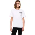 EA7 for woman. 7W000725_AF12957 Logo Series T-shirt white (L), Casual, Cotton, Short sleeve