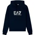 Emporio Armani for man. 7M000909_AF10377 Visibility Hooded Sweatshirt navy (S), Casual, Cotton