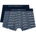 Emporio Armani Classic Pattern Mix Trunk Boxers 2 Enheter