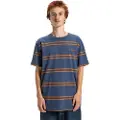 Dc-shoes Maximize Stripe T-skjorte blå