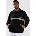 Rivvia Projects Social Member 1/4 Crew Half-Zip Genser svart