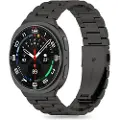 Tech-Protect Samsung Galaxy Watch8/Watch8 Classic -rem i rustfritt stål - 40/44/46mm - svart