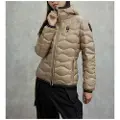 Blauer for woman. 25WBLDC03095 Camellia beige wave jacket (XS), Casual, Polyamide