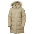 Helly Hansen for woman. 53624 Blossom Puffy Parka brown (L), Casual, Polyester