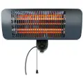 Alpina Elektrisk terrassevarmer 650-2000W - effektiv oppvarming for utendørs bruk