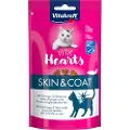 Vitakraft Vita Hearts Skin & Coat - Laks (40 g)