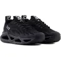 EA7 unisex. 7X000304_AF18442 Trainers Infinity Venom black (39 1/3), Flat, Laces, Casual, Sport