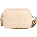 Pepe Jeans for woman. PL0300065 Beige Galina shoulder bag (OSFA), Casual, Polyamide
