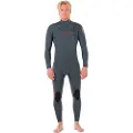Rip Curl Dawn Patrol Pro 4/3 Mm Langarmet Neopren-drakt Med Brystglidelås