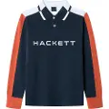 Hackett London Multi Langermet Poloskjorte
