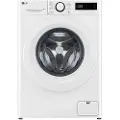 LG Washing Machine | F2WR509SWW | Energy efficiency class A | Front loading | Washing capacity 9 kg | 1200 RPM | Depth 48 cm | Width 60 cm | Display | LED | Steam function | Direct drive | White