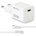 Champion Lader 30W + USB-C til Lightning, hvit