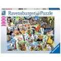 Ravensburger A Traveler''s Animal Journal, 1000 stykker, Dyr, 14 år