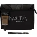 Nouba sett 15: Nouba, øyenbrynbørste + Nouba, øyenbrynsgel, 7 ml + sminkeveske i tekstil, svart for kvinner