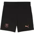 Puma Stade Rennais FC 25/26 Shorts Youth, Clothing, Black/Copper, 5-6Y