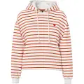 Pieces Chilli Stripes Hettegenser