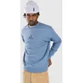 HUF Set Triple Triangle Crewneck Genser blå