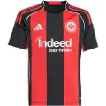Adidas Eintracht Frankfurt 25/26 Hjem Junior T-skjorte Med Korte Ermer
