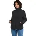 Jack Wolfskin High Curl, Fleecejakke, Dame, Black