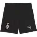 Puma Borussia Mönchengladbach 25/26 Shorts Youth, Clothing, Black/Warm White, 15-16Y
