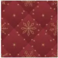 Duni Serviet Bio Dunisoft L40xB40cm Rhombus Bordeaux,6 pk x 60 stk/krt