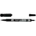Pilot 180.007.10, 1 stykker, Sort, Sort, Ekstra fin, 0,5 mm