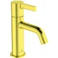 Ideal standard Joy - håndvaskarmatur 48x110x168 mm i brushed gold, uden bundventil - EasyFix, Skjult luftblander, FirmaFlow, PVD Teknololgi