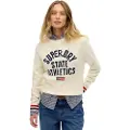 Superdry Slouchy Intarsia Graphic Genser