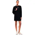 Emporio Armani for woman. 7W000528_AF12482 Evolution dress black (M), Casual, Polyester, Long sleeve
